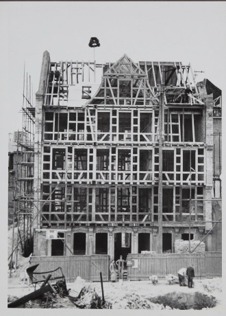 vitrine 7 fotoalbum gh zerstoerung wiederaufbau braun