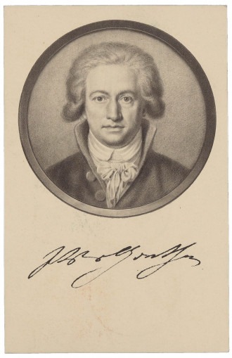 vitrine 7 portrait goethe