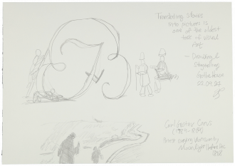 Zeichnungen Besucher Ausstellung 033