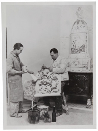1951 vor Einweihung oder 1950 Ende Fotoalbum GH Zerstoerung und Wiederaufbau braun 020