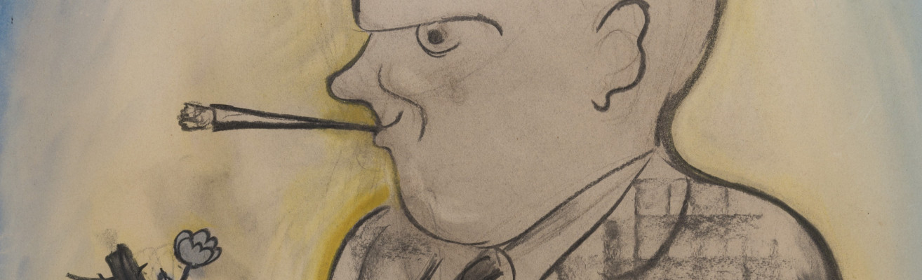 August Welp Rudolf Alexander Schroeder Das blaue Wunder 1928 privat