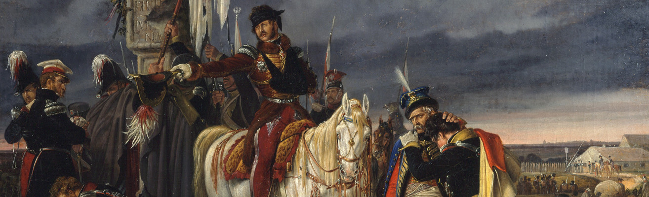 Dietrich Monten Finis Poloniae. Abschied der Polen von ihrem Vaterlande 1831 1832 Staatliche Museen zu Berlin Nationalgalerie Foto Andres Kilger Public Domain M